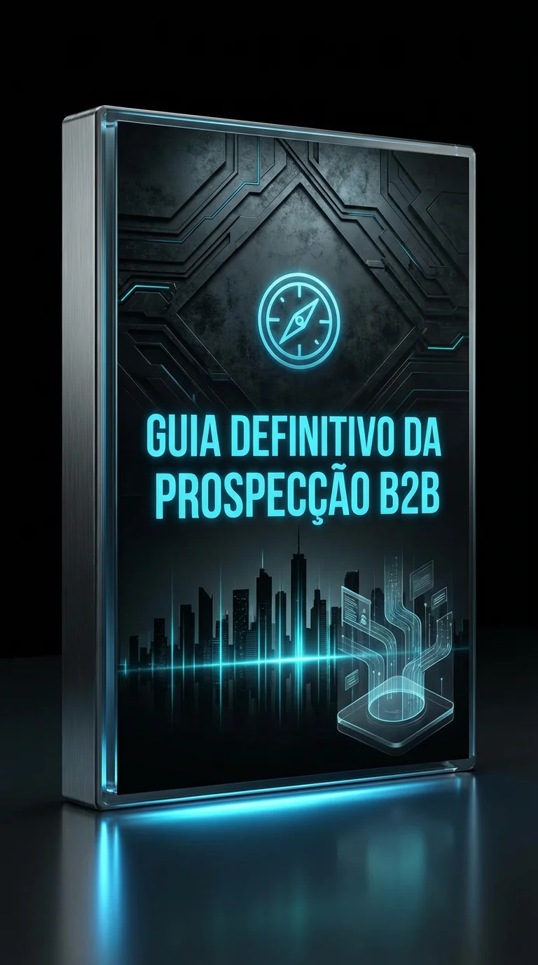 Capa do E-book Guia Definitivo da Prospecção B2B