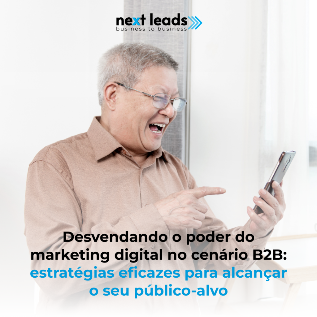 No cenário B2B atual, o marketing digital desempenha um papel fundamental na criação de estratégias eficazes para alcançar o público-alvo. Através de diversas táticas e ferramentas, é possível potencializar a visibilidade da marca, engajar os clientes e impulsionar as vendas. Aqui estão algumas estratégias eficazes de marketing digital no cenário B2B: Desenvolvimento de uma presença online consistente: Ter uma presença online sólida é essencial para alcançar o público-alvo. Isso inclui a criação de um website profissional e responsivo, a otimização para mecanismos de busca (SEO) para aumentar a visibilidade nos resultados de pesquisa e a presença nas mídias sociais relevantes para interagir e compartilhar conteúdo com o público. Marketing de conteúdo relevante e informativo: O marketing de conteúdo desempenha um papel crucial no B2B, fornecendo informações valiosas e relevantes para o público-alvo. Isso pode ser feito através de blogs, artigos, white papers, estudos de caso, webinars e podcasts. O conteúdo deve ser focado nos desafios e necessidades do público-alvo, fornecendo soluções e insights que demonstrem o conhecimento e a expertise da empresa. Utilização estratégica das mídias sociais: As mídias sociais são poderosas ferramentas de marketing no B2B. É importante identificar as plataformas mais relevantes para o seu público-alvo e criar uma estratégia de conteúdo consistente. Além de compartilhar conteúdo relevante, as mídias sociais podem ser usadas para interagir com os seguidores, responder a perguntas, fornecer suporte ao cliente e promover eventos ou lançamentos de produtos. Email marketing personalizado e segmentado: O email marketing é uma maneira eficaz de se comunicar com clientes em potencial e nutrir relacionamentos existentes. Ao segmentar sua lista de contatos com base em critérios relevantes, como setor, cargo ou interesse específico, você pode fornecer conteúdo altamente direcionado e personalizado. Certifique-se de que seus emails sejam relevantes, atraentes e forneçam valor aos destinatários. Uso estratégico de SEO e anúncios pagos: O SEO é fundamental para aumentar a visibilidade online e atrair tráfego orgânico para o seu website. Identifique palavras-chave relevantes para o seu setor e incorpore-as em seu conteúdo, meta tags e descrições. Além disso, considere investir em anúncios pagos, como Google Ads ou anúncios nas mídias sociais, para aumentar ainda mais a visibilidade e atrair leads qualificados.